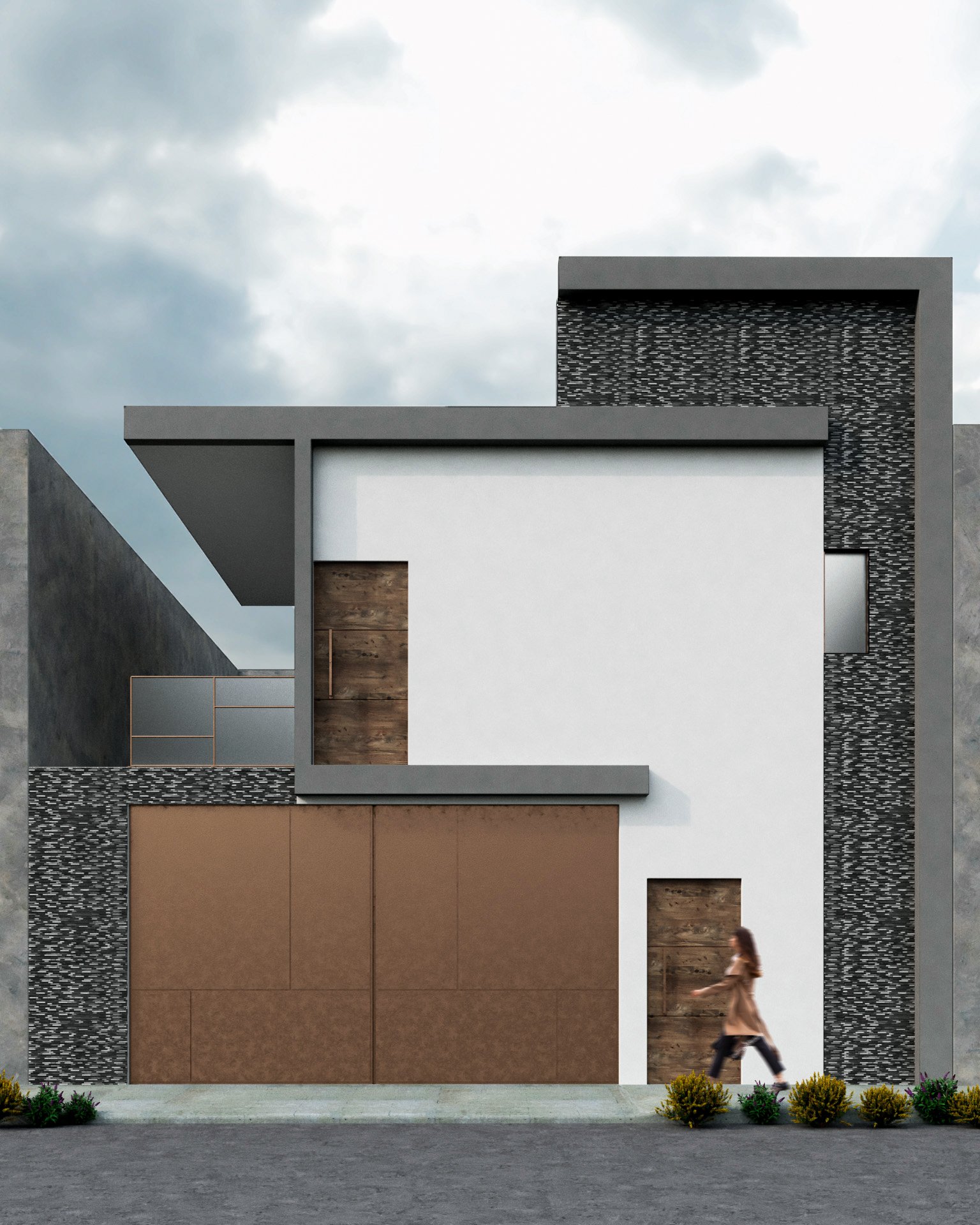 Fachada exterior casa habitación