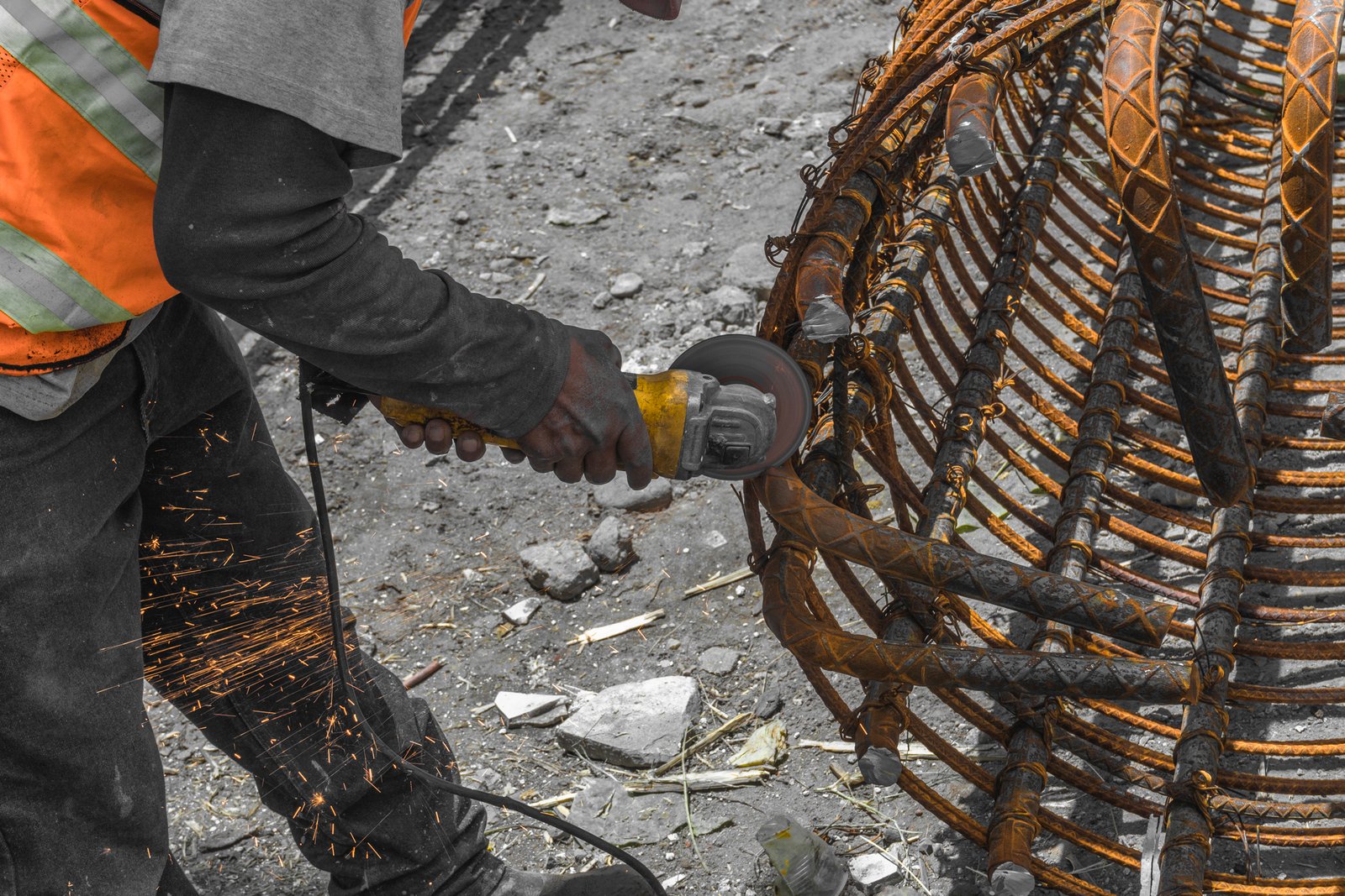 Fotografía de ajustes de armado en pila